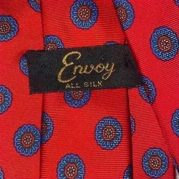 Envoy 100% silk tie - Picture 4 of 6